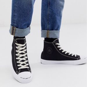 Black Renew Converse High Top